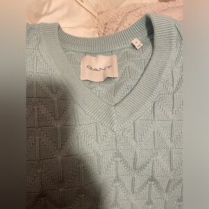 Women’s size small GANT sweater, dusty turquoise
